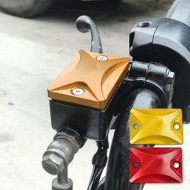 Motorcycle NCC Cover Type Master Cylinder Cap Gold Red / 오토바이 NCC 씌우는타입 마스터실린더캡 골드 레드