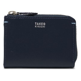 Takeokikuchi 1090123 Men's Wallet, Coin Purse, York, [41] Navy
