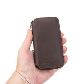 HIRAM Watch Case, Watch Box, Collection, Storage, Portable, Convenient, For 2 Watches, Storage Case, Box, Watch Case, Leather, Compact, Gift