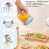 Vaso Avena Overnight 500ml 4PCS Tapa Hermética sin BPA