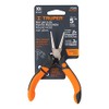 Truper PM-PR4, Pinza de punta redonda 5, mango comfort grip