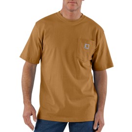 Carhartt Men's K87 Loose Fit Workwear T-Shirt - X-Large - Carhartt Brown