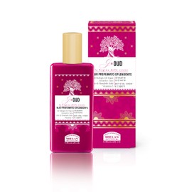 Helan, G Oud, Hair, Face and Body Oil, Scented and Illuminating, for Silky and Soft Skin and Hair, Fast Absorbing - Moisturizing Dry Body Oil with Flax, Argan Fruits and Vitamin E, 50 ml