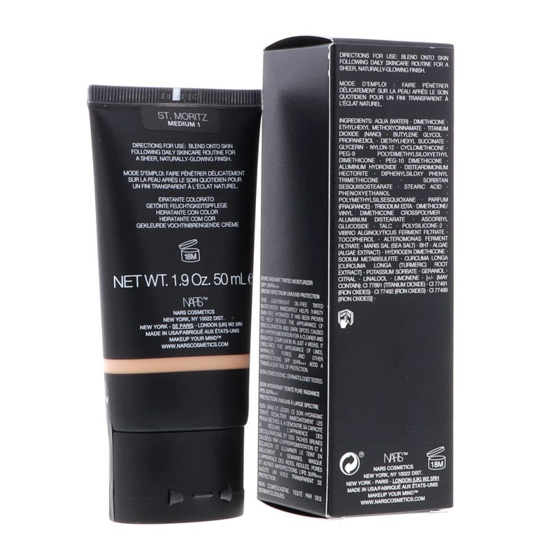 NARS Pure Radiant Tinted Moisturizer SPF 30, No. 01 St.