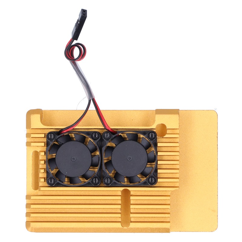 Protective Case Housing Enclosure Casing with Dual Cooling Fan for