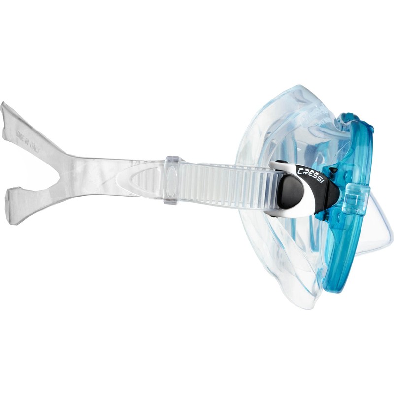 Cressi Ocean Mask - Unisex Diving Snorkeling Mask with Tempered