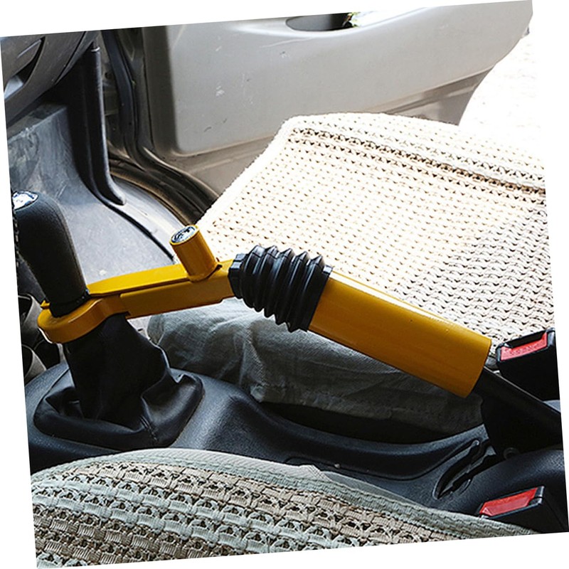 DOITOOL 1pc Durable Steel to Gear Stick Lock Anti-theft Car