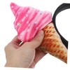 VICASKY Womens Ice Cream Headband Cute Decorative Hair Band for