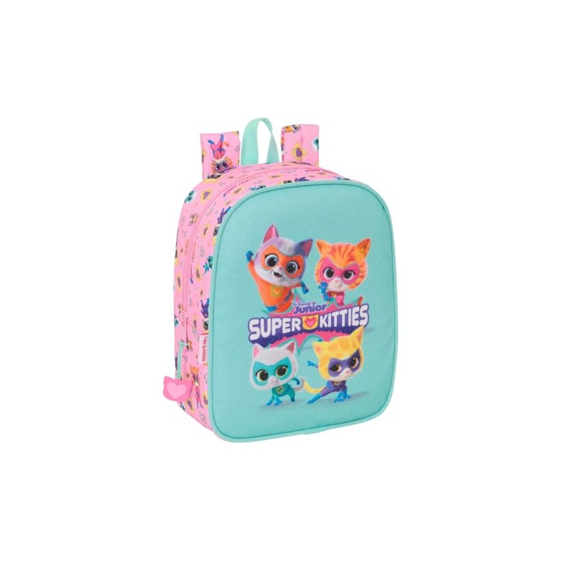 safta Superkitties Children's Backpack, Children's Backpack, School Backpack, Adaptable to