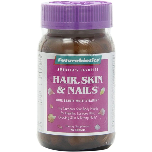 Futurebiotics Hair, Skin & Nails, Tablets 75 ea (Pack of 2)