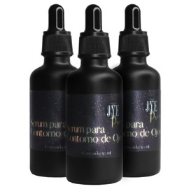 JYE Serum altamente Hidratante para Contorno de Ojos, Set de 3 Botellas de 50ml todo tipo de piel, ligero absorción inmediata                         