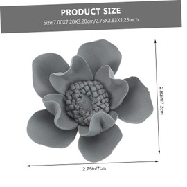 MAGICLULU 1Set Delicate Ceramic Flower Wall Decor Vivid Sunflower Hanging Art for Home Decoration Easy to Install Vintage Design for Kitchen Bedroom Balcony