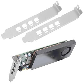 The Lord of the Tools Set of 2pcs Full Height Long Bracket with Screws Compatible With NVIDIA Compatible With Quadro K1200 NVS 510 P400 P600 P620 P1000 K1200 NVS510 T600 T1000