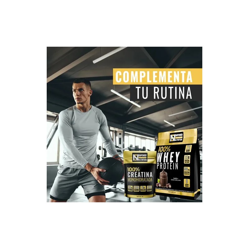 Empower N. Creatina Monohidratada 100 Pura 1 Kg 200 Servicios