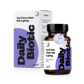 Everydays Daily Biotic Cultures Complex with 16 Clinically Investigated Human Bacteria Strains - Gastric Juice Resistant & Vegan - Strains Bred in German Laboratories (60 Capsules)