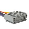 Car Stereo Radio Reverse Wiring Harness Connector (22-Pin), Interchange 71-6522,