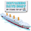 Britannic Bath Boat And Pool Toy, Titanic Model Titanic Toy