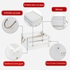 ROSOS Wooden Crates, Farmhouse Wooden Crates for Storage with Rope