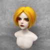 Short Wig, Central Parting Doll Wig Soft Silk Suitable for