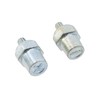 Modengzhe 2 Pair Zinc Alloy 5/16 M8 Thread Male Battery