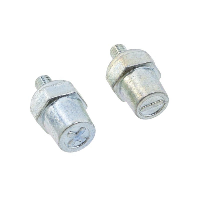 Modengzhe 2 Pair Zinc Alloy 5/16 M8 Thread Male Battery