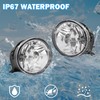 Fog Lights Compatible With 2004-2015 Nissan Titan/2005-2007 Armada Fog Lamps