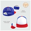 CHOK.LIDS Flat Bill Foam Top Hats for Men and Women