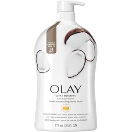 Olay Ultra Moisture Body Wash con aceite de coco, 30 fl oz
