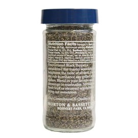 Morton & Bassett Pepper, Fine Grnd Black