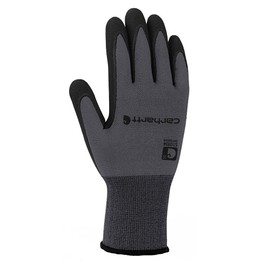 Carhartt Men's Thermal WB Waterproof Breathable Nitrile Grip Glove, Grey, 2X-Large (Pack of 1)