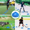Easy Funny Football Sports Training Disc Boundry Marking Cones One