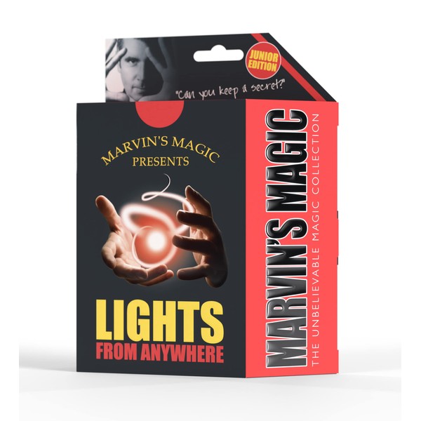 Marvin's Magic - Lights from Everywhere - Junior Edition - Professional Children's Tricks Set - Amazing Magic Tricks for Kids - Includes Light Props and Instructions