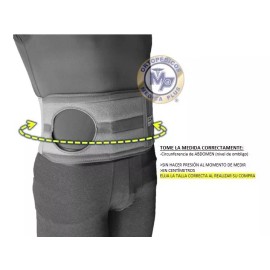 Ortopedicos Medica Plus Faja Para Colostomia Economica 13 Cm Orificio Universal