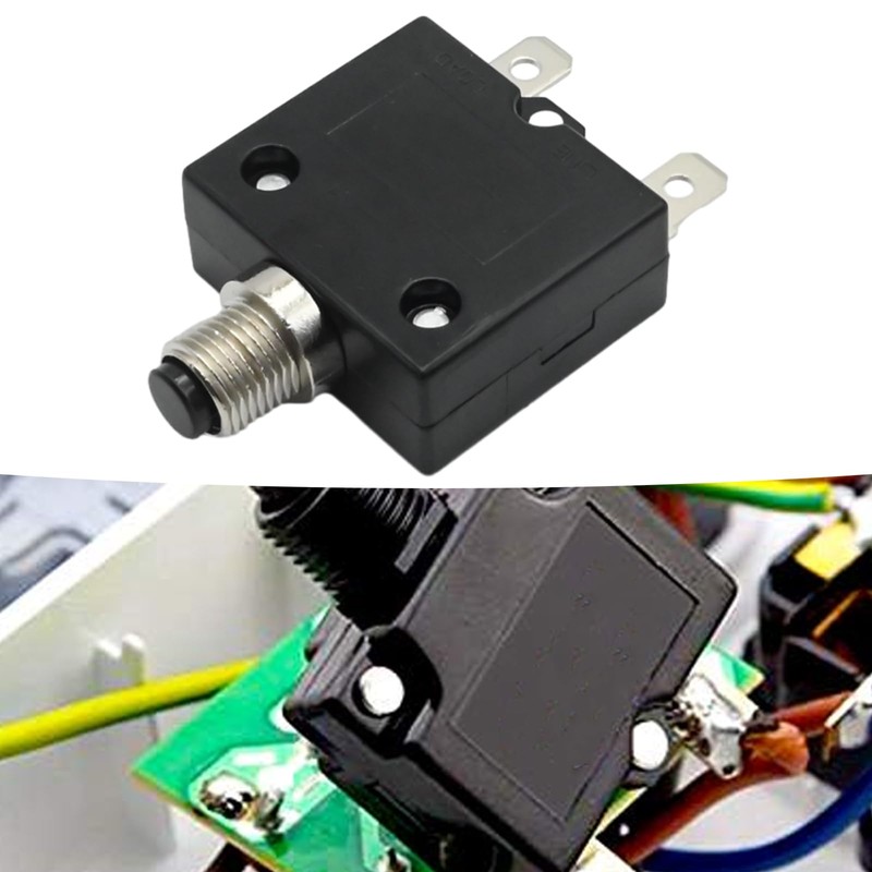 MDEOOSKY 1 Pack 20 Amp Quick Connect Terminal Button Reset
