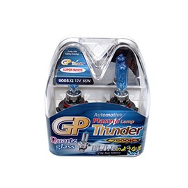 GP Thunder 7500K 9005XS 65W SUPER WHITE XENON LIGHT BULBS STRAIGHT BASE FOR HEADLAMP - LOW BEAM - HIGH BEAM 2 - BULBS - SGP75K-9005XS