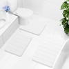 Buganda Memory Foam Bath Mat, 30" x 20", Ultra Soft