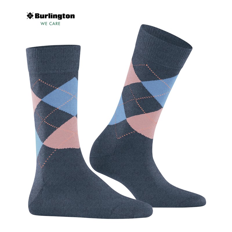 Burlington Women's Socks, Blue (Dark Blue Melange 6688) new -