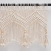 GCOVELIS Boho Valance Macrame Curtains for Windows Macrame Valance for