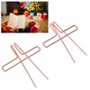 10pcs Book Page Clip Electroplated Stainless Steel Piano Sheet Book