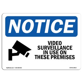 OSHA Notice Sign - Notice Weapon Free Campus | Vinyl Label Decal | Protect Your Business, Construction Site, Warehouse & Shop Area | Made in The USA