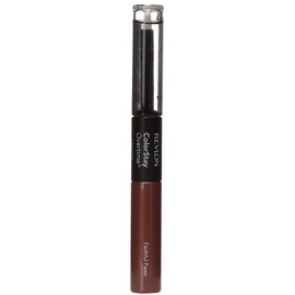 Revlon ColorStay Overtime Liquid Lip Color, Faithful Fawn [320] 0.07 oz (Pack of 3)