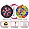 29" Large Dart Board for Kids, Dart Board with 12pcs