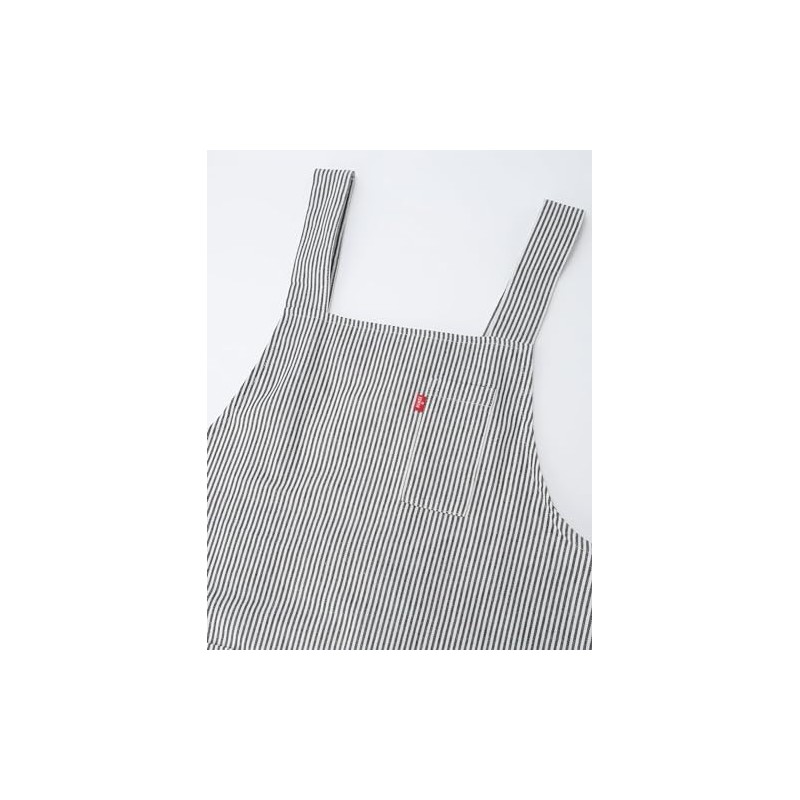 Edwin Hickory Apron, 2 Stage Adjustable Back Button, H-Shape, Both