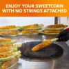 Corn De-Silker Brush | Bristled Veggetable Scrubber for Brushing Carrots,