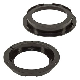tomzz Audio 2819-002 Speaker Rings Adapter Brackets Compatible with Hyundai i10 III Door Front and Rear for 130 mm DIN Speaker