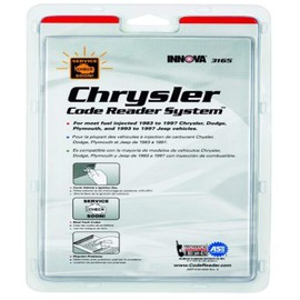 Innova 3165 Chrysler Code Reading System Booklet