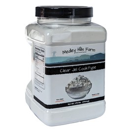 Clear Jel by Medley hills farm 1.75 Lbs. in Reusable Container - Great Clear Jel for canning Pie Filling - Gluten-Free - Non-GMO - Made in USA