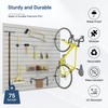Neoaider Slatwall Panel 4 FT x 4 FT, Interlocking Slat