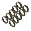 Boltza 5.8-7.0mm O-Clips, 304 Stainless Steel Single Ear Hose Clamps
