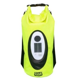 Comfy Floats Waterproof Solar Powered Bluetooth Speaker BTS - 10L Dry Bag - NEW